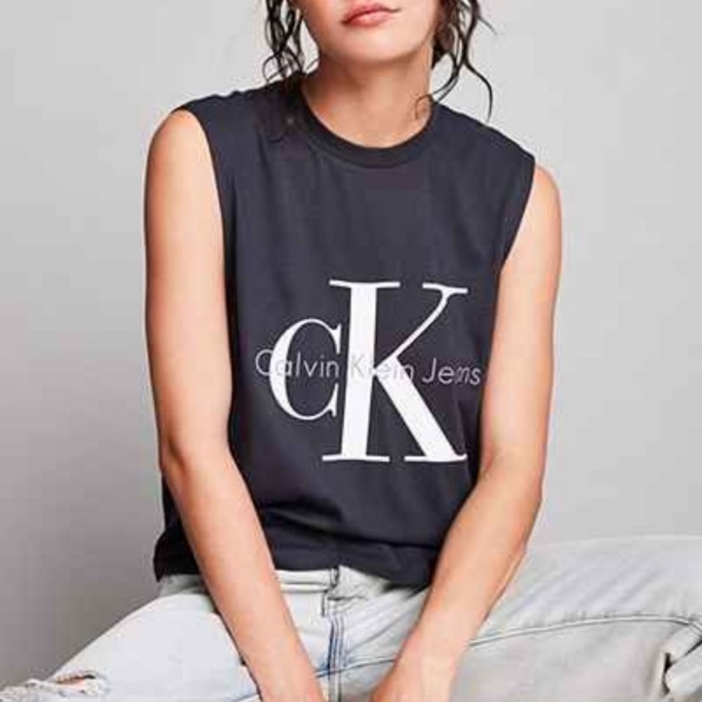 Calvin Klein oversized tee, size S